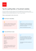 How to spot fraudulent websites